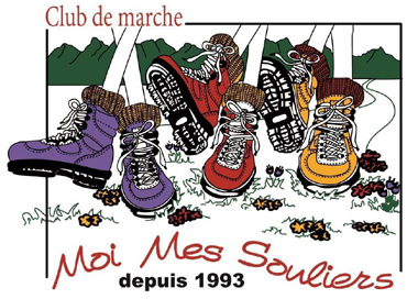 Logo Club de marche Moi Mes Souliers
